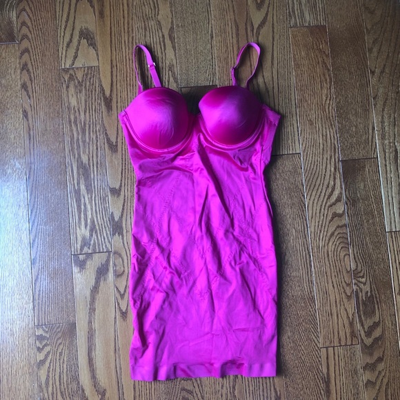 Victoria Secret Pink Bustier Corset Slip 34C - Picture 1 of 6